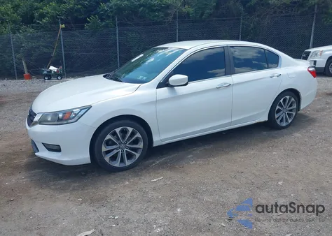 2014 Honda Accord Sport z USA, uszkodzony, nr VIN 1HGCR2F50EA127285